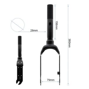 Horquilla delantera para Ninebot E2 Pro E