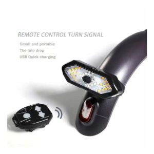 Intermitente con luz de posición para patinetes y bicicletas