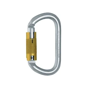 OVAL STEEL CONNECTOR / TRIPLE LOCK Mosquetón