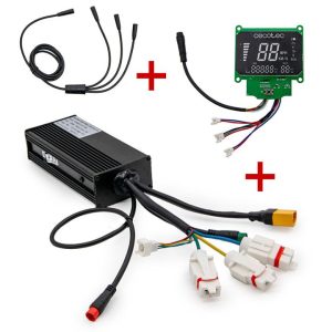 Kit controladora + pantalla 48V 1200W para Cecotec Bongo Z (Conector XT90)