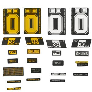 Kit de vinilos Öhlins RXF