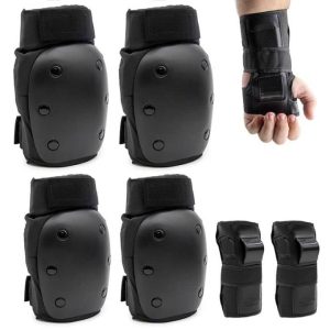 Kit protección articulaciones – Rodilleras, Coderas y Muñequeras talla L