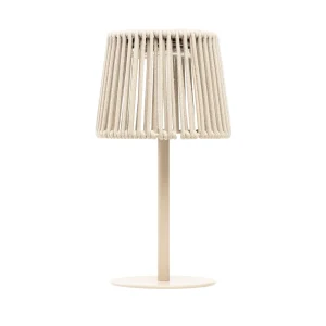 Lampara solar recargable Søvik Beige