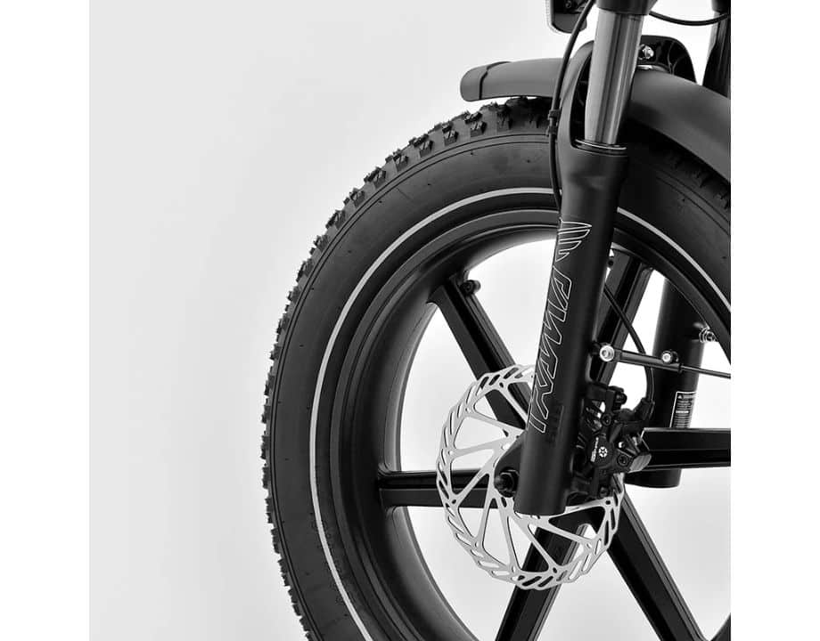 Lithor ebike fatbike plegable-crema - Imagen 3