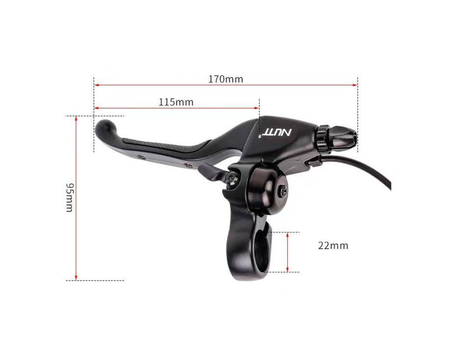 Maneta de freno Nutt – Conector waterproof/sm - Imagen 3