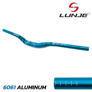 Manillar de 720mm con elevación 25mm azul-negro