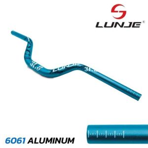 Manillar de 720mm con elevación 90mm azul