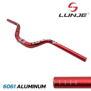 Manillar de 720mm con elevación 90mm rojo