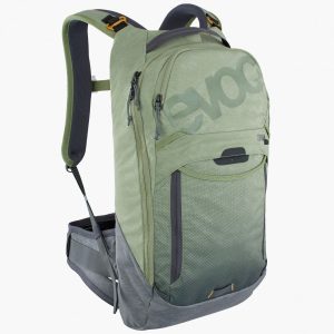 Mochila EVOC TRAIL PRO 10 Verde Oliva/Gris