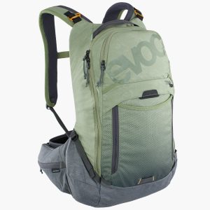 Mochila EVOC TRAIL PRO 16L Verde Oliva/Gris