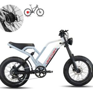 NAVY ebike FATBIKE Azul naval/Blanco