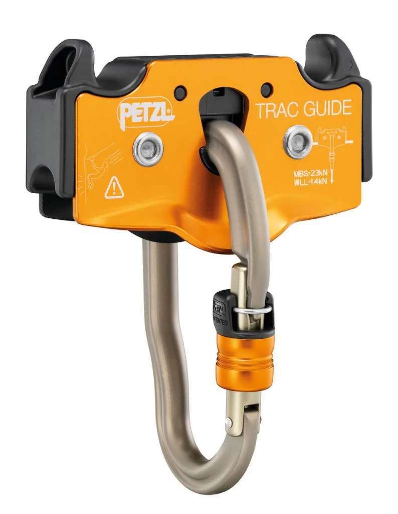 Petzl Trac Guide Polea de resistencia óptima para parques de cuerdas - Imagen 2