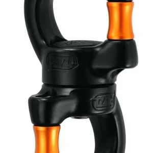 Petzl SWIVEL OPEN Bisagra giratoria desmontable con rodamiento de bolas