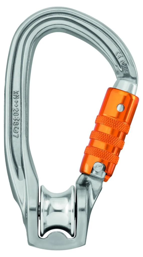 Petzl ROLLCLIP Z Mosquetón con polea integrada - Imagen 5