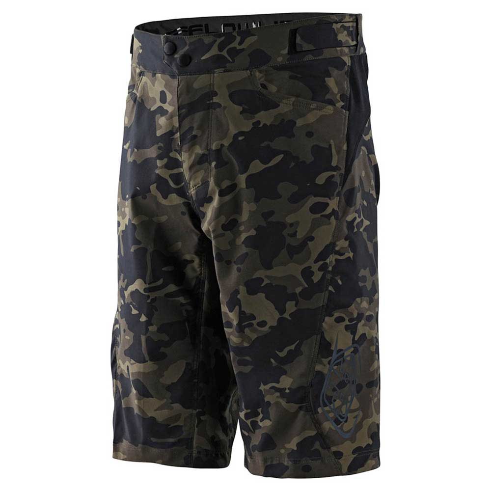 Pantalón Corto TROY LEE DESIGNS Flowline Verde Camo - Imagen 2
