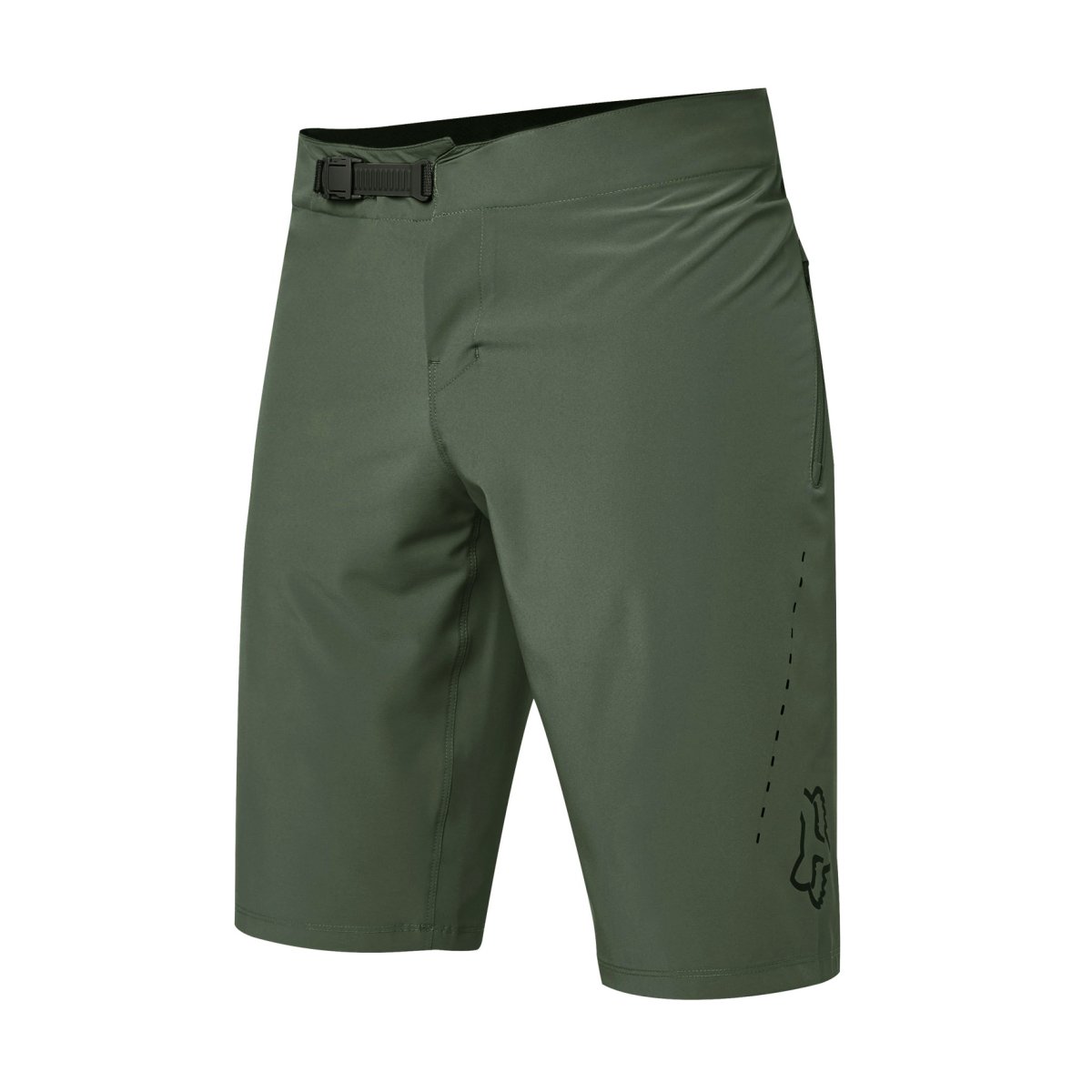 Pantalón corto Fox Flexair Lite Verde - Imagen 2