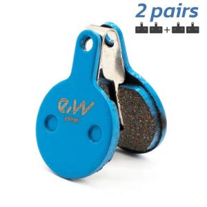 Pastilla de freno CT009 cerámica redonda con tetón – 2 juegos [Ewheel]