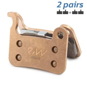 Pastilla de freno RS001-2 sinterizada para pinza Xtech – Juego de 2