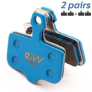 Pastilla de freno RT002-C cerámica rectangular con tetón – 2 juegos [Ewheel]