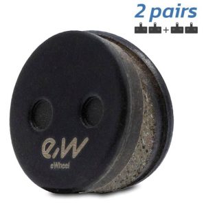 Pastilla de freno de resina sin tetón de 20mm para XIAOMI modelo CT001-R [RAMBOMIL] – 2 juegos