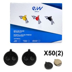 Pastillas de freno 006 resina (pack de 50 pares)