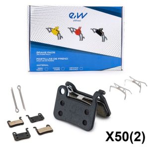 Pastillas de freno Xtech/Mi3 resina (pack de 50 pares)