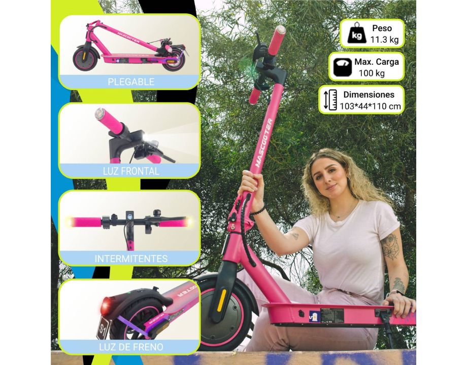 Patinete Eléctrico Mascooter S1 Furious - Imagen 7