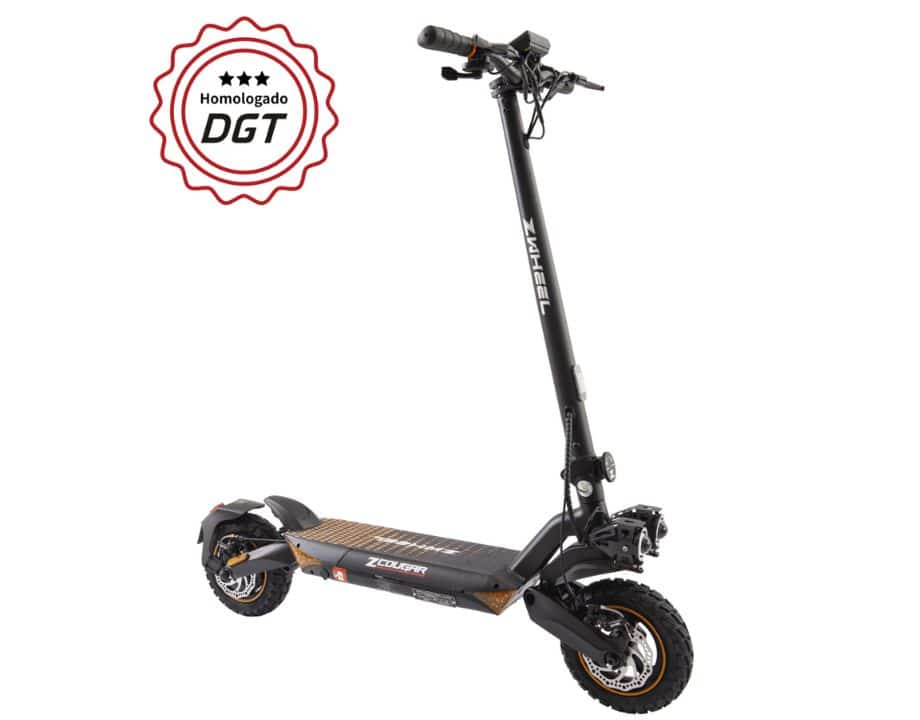 Patinete Eléctrico ZCougar Homologado DGT