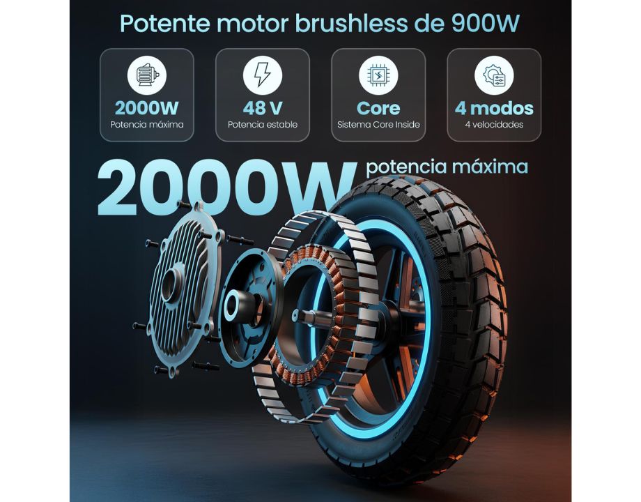 Patinete Eléctrico smartGyro K5 PRO LR - Imagen 6