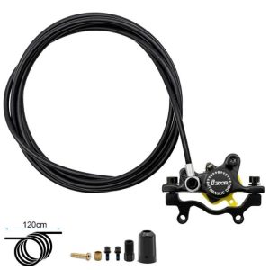 Pinza de freno hidráulica negra ZOOM CR3 delantero izquierdo