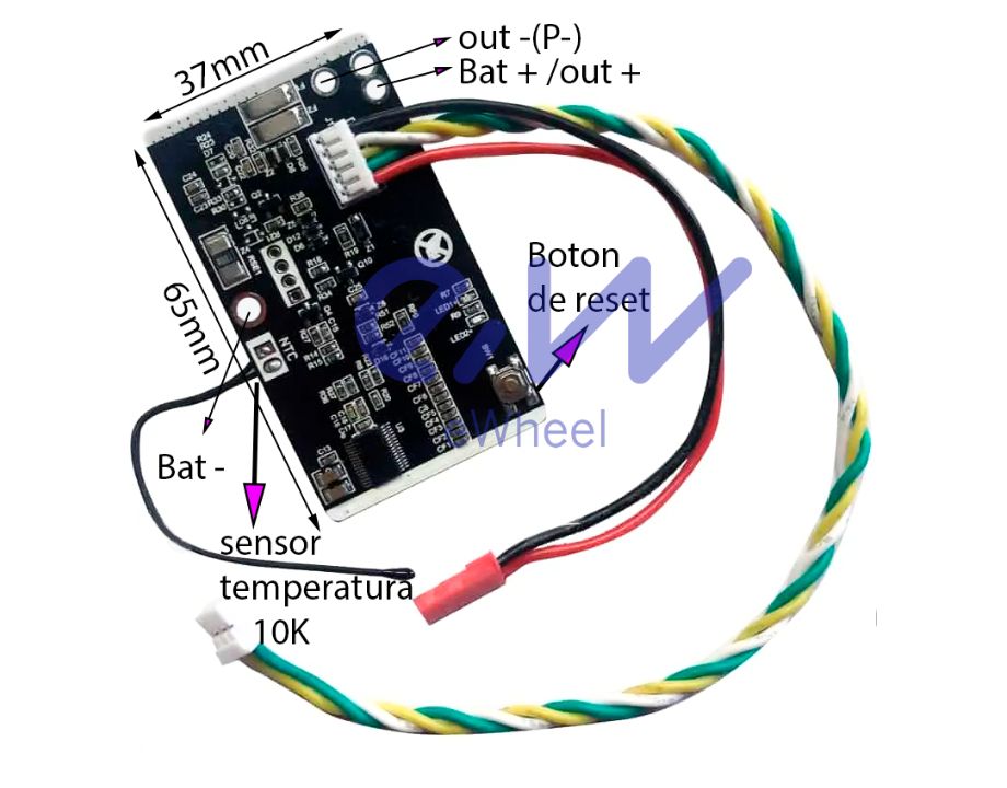 Placa BMS para batería Xiaomi – versión mejorada - Imagen 3