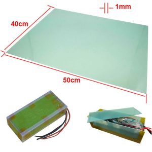 Plancha fibra de vídrio 50x40cm (grosor 1mm)