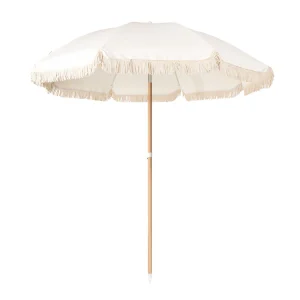 Quitasol de Playa Vintage Crema