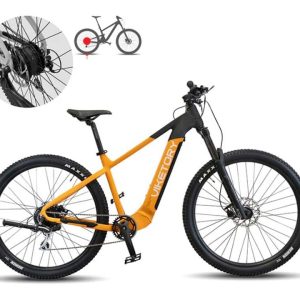 ROKTAR ebike MTB Naranja/Negra