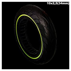 Rueda maciza ultraligera 10×2,5 – Fluorescente (llantas de 34mm)