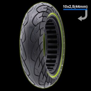 Rueda maciza ultraligera 10×2,5 – Línea Fluorescente (llantas de 44mm)