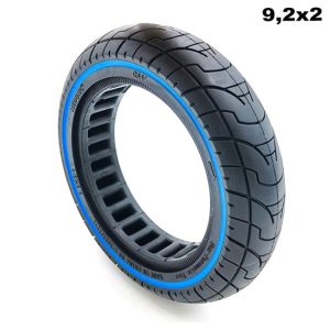 Rueda maciza ultraligera 9,2×2 – linea azul