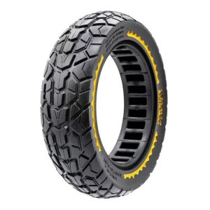 Rueda maciza ultraligera offroad 10×2,5/B44 – amarillo [Nedong]