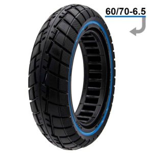 Rueda maciza ultraligera offroad 60/70-6,5 -linea azul (llanta de 44mm)