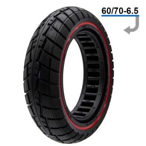 Rueda maciza ultraligera offroad 60/70-6,5 -linea roja (llanta de 44mm)