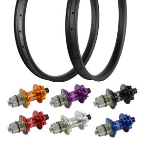 Ruedas a la Carta CW Aro Carbono Asimétrico AM/EN + HOPE Pro 4