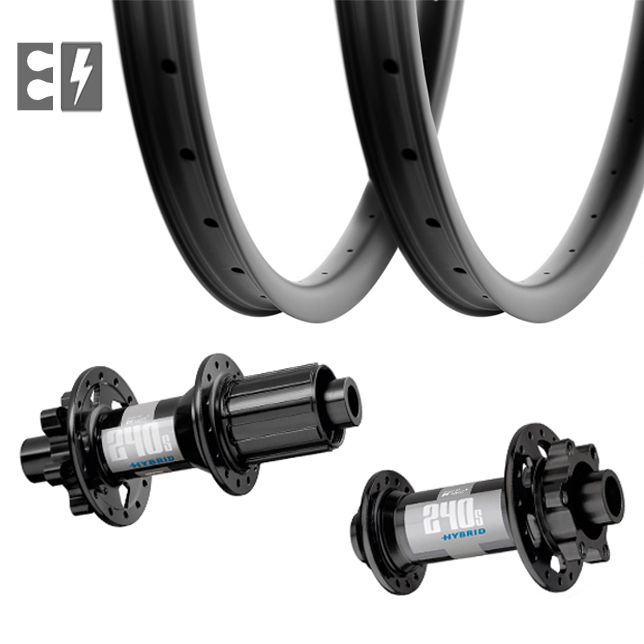 Ruedas a la carta CW Carbono Ebike DH con DT Swiss 240 Hybrid - Imagen 2