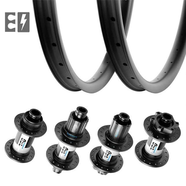 Ruedas a la carta CW Carbono Ebike DH con DT Swiss 350 Hybrid