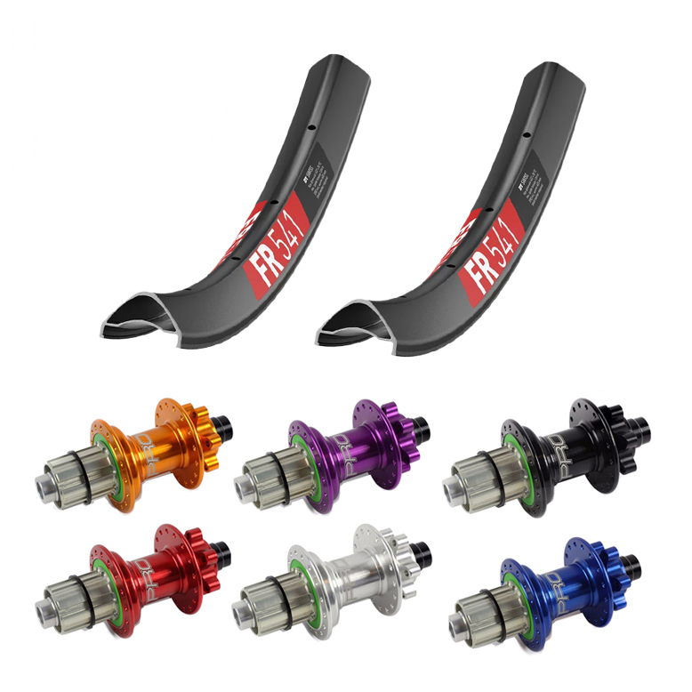 Ruedas a la carta CW DT Swiss FR 541 con Hope Pro 4