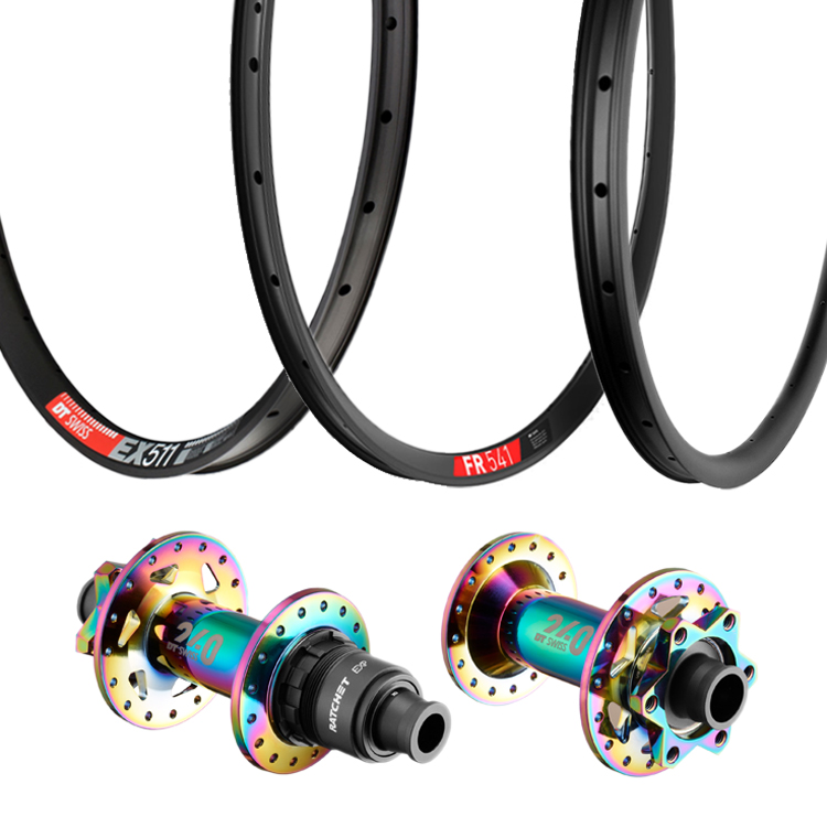 Ruedas a la carta CW Enduro con DT Swiss 240 Limited Edition Oil Slick - Imagen 2