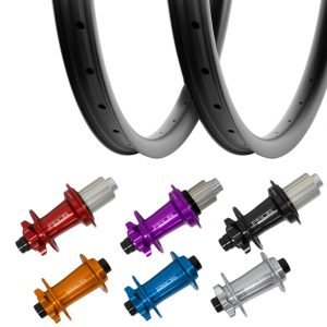 Ruedas a la carta CW Carbono Asimétrico Enduro con Hope Pro 5