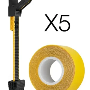 Petzl TOOLINK S y TOOLTAPE Lazo de conexión para herramientas de hasta 2,3 kg (paquete de 5)