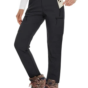 MAGCOMSEN Winter Fleece Lined Outdoor Ski Snowboard Pants - Women's