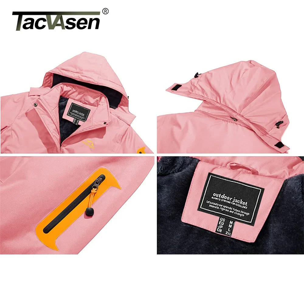 TACVASEN Waterproof Snowboard Ski Jacket - Imagen 5