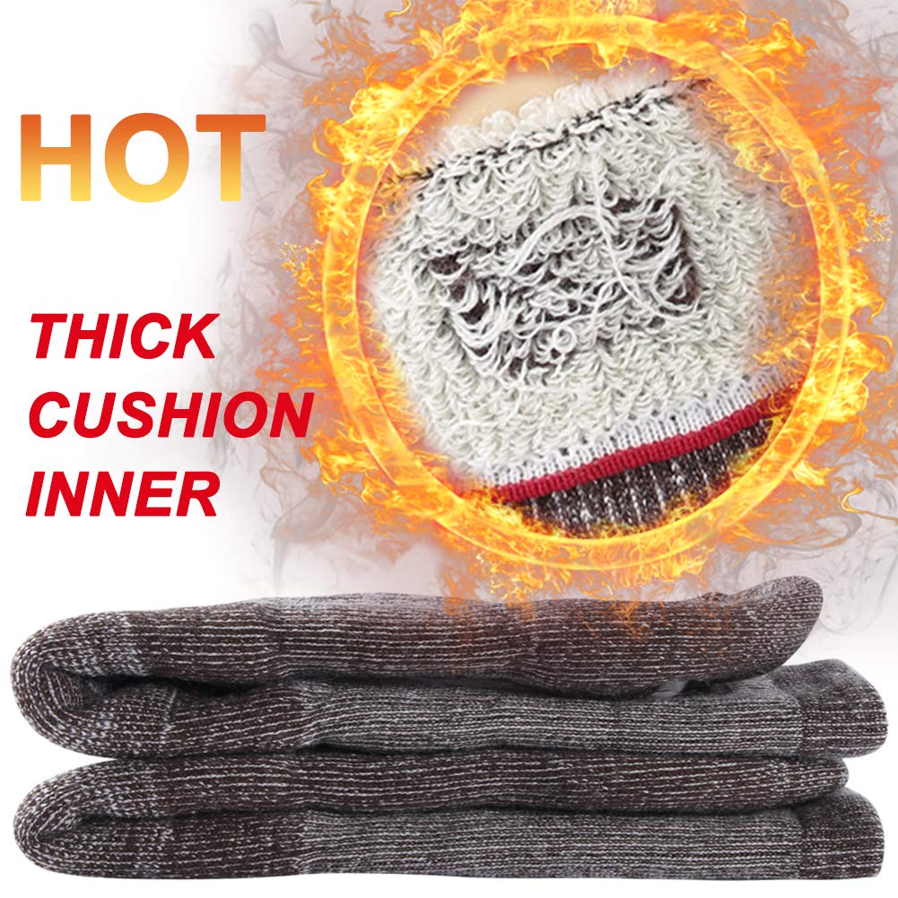 ZEAL WOOD 2 Pairs Sock - Merino Wool Thermal - Imagen 3